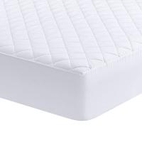 Sabana Protector de colchón Acolchado 90x200cm 105x200cm 135x200cm 150x200 cm180x200cm, Microfibra, Transpirable, Funda para colchon estira hasta 38 cm de Profundidad  Blanco - details 3