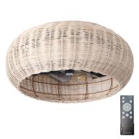 Ventilador DC de Techo LED  Garsaco Matera 20W, 3 Tipos de Luz, Control Remoto, Efecto Madera - details 0