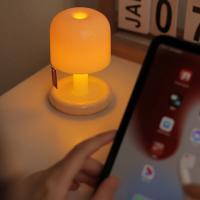 Lámpara De Mesa Creativa En Forma De Setas Mini LED Recargable Para Decoración De Habitación Y Sala De Estar Regalo Para Niños Luz Nocturna De Color Atardecer Para Mesita Del Dormitorio - details 6