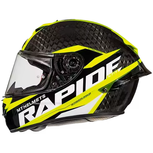 CASCO MT FF104PRO RAPIDE PRO CARBON C3 AMARILLO FLUOR BRILLO Raíz OUTLET MOTOSOTORE MARCAS Cascos Integrales MT HELMETS - 1