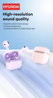 Auriculares Inalámbricos HYUNDAI HY-T02 pro Con Bluetooth 5.4 Latencia Baja Para Gaming Estilos Deportivos Con Micrófono Y Llamadas HD Color Negro, Blanco, Morado, Rosa - details 0