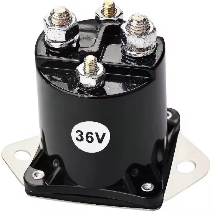 36V Para El Coche De Golf Club DS 1976-1998 Solenoide 4 del Arrancador Eléctrico Solenoide Del Club DS 1976-1998... - 1