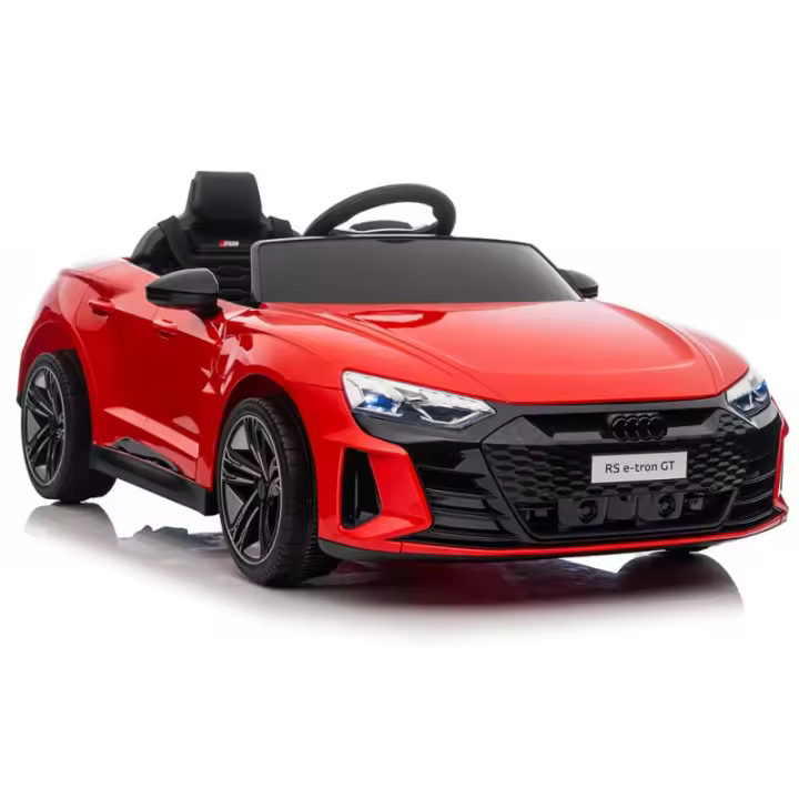 Audi RS E-Tron GT 12v, coche eléctrico para niños con batería 12v , música, luces y mando para padres - 1