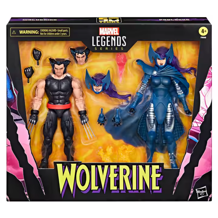 Blister figuras Wolverine Legends Series Marvel 15cmFigura  Coleccionable - Idea de Regalo- Mercancia Oficial - Juguetes para Niños y Adultos - Movies Fans - Muñeco para Coleccionistas y Exposición - 1
