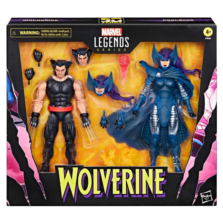 Blister figuras Wolverine Legends Series Marvel 15cmFigura  Coleccionable - Idea de Regalo- Mercancia Oficial - Juguetes para Niños y Adultos - Movies Fans - Muñeco para Coleccionistas y Exposición - 1