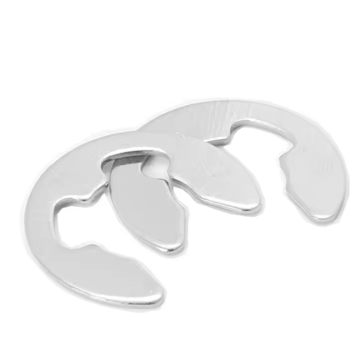 Anillo De Retención GB896 De Acero Inoxidable 304 Anillo De Abrazadera E Tipo Circlip Para M2-M15 Anillo De Separación Con Diferentes Tamaños Y Espesores - 1