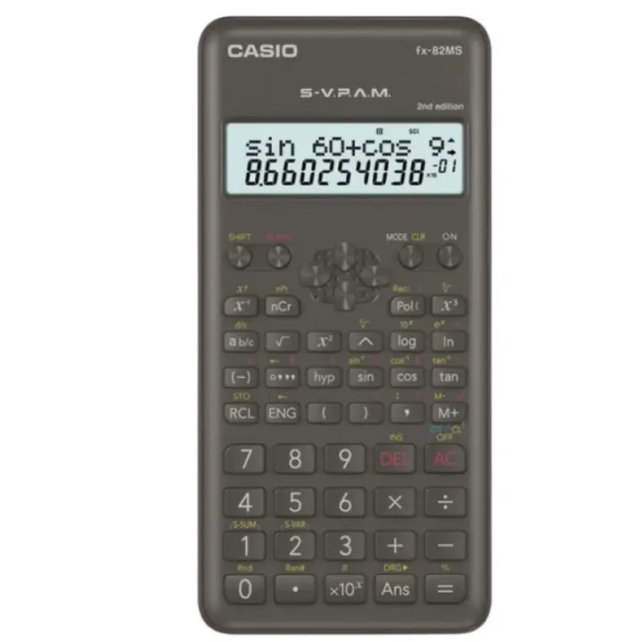 Calculadora casio fx-82msii cientifica 240 funciones pantalla de dos lineas - 1