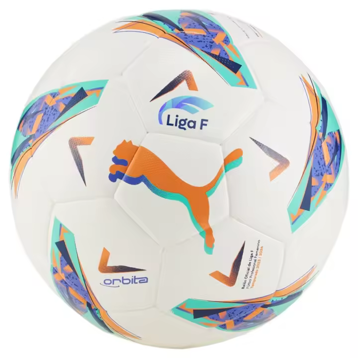 Balón de Futbol Blanco PUMA BALON LIGA Femenina 084249-01 - 1