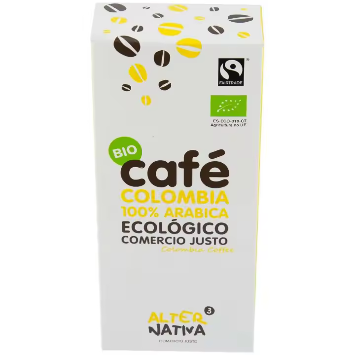 Alternativa3 Cafe Molido Colombia Arabica 250G - 1