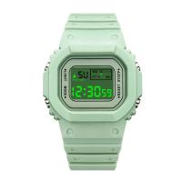 Reloj Digital LED Para Hombre Y Mujer Resistente Al Choque Pantalla Digital De Silicona Impermeable Deportivo Con Fecha - details 12