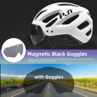 PJT Casco De Bicicleta LED Recargable Con Visera Gafas De Sol Para Hombres Helmets De Ciclismo MTB Y Carretera Con Protección Solar - details 4