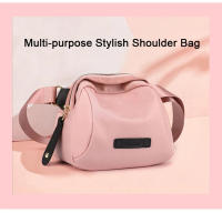 Bolso De Hombro Pequeño Para Mujer Vento Marea Shell 2024 Nueva Nylon Correa Ancha Bolso Cruzado Resistente Al Agua Y Suave Bolsos Cruzados De Calidad - details 0