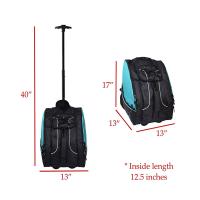 STD SKATES - MOCHILA PORTA PATINES CON TROLLEY  -  SKATES BACKPACK WITH TROLLEY - STD SKATES - details 1