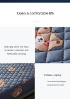 Sábana Ajustable Impermeable 100% Tejida Con Cierre Elástico Para Queen Y King Tamaño Mattress Protector Sólido Cubierta De Cama (Necesario Pedir Toalla De Cabeza) - details 5