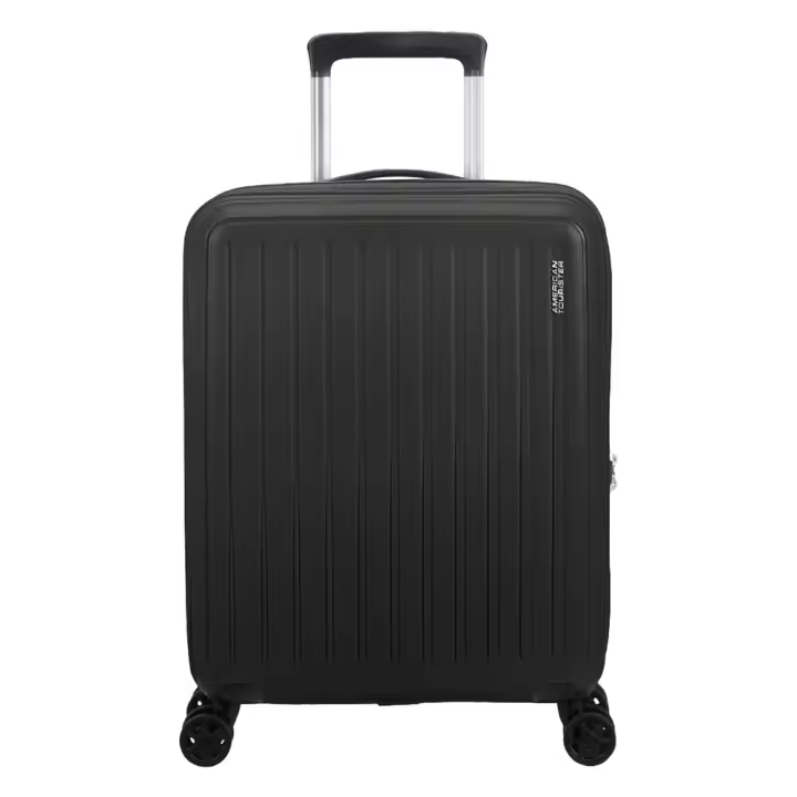 Maleta de Cabina Negra American Tourister Rejoy Spinner 55cm True Black Resistente - 1