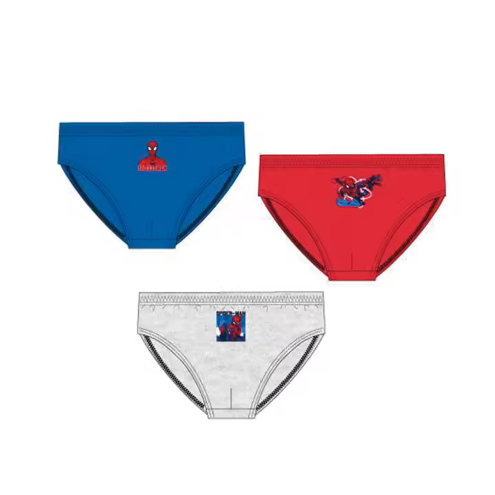 SPIDERMAN - YE30045 Pack 3 Slip Niño - 1
