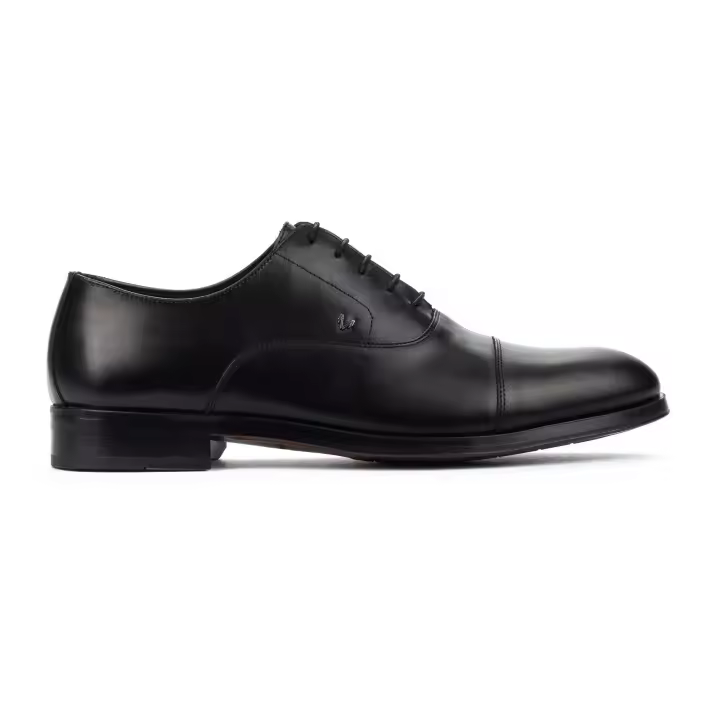 Martinelli Empire 1492-2631PYM zapato para hombre en piel color negro, cierre de cordones, plantilla acolchada. - 1