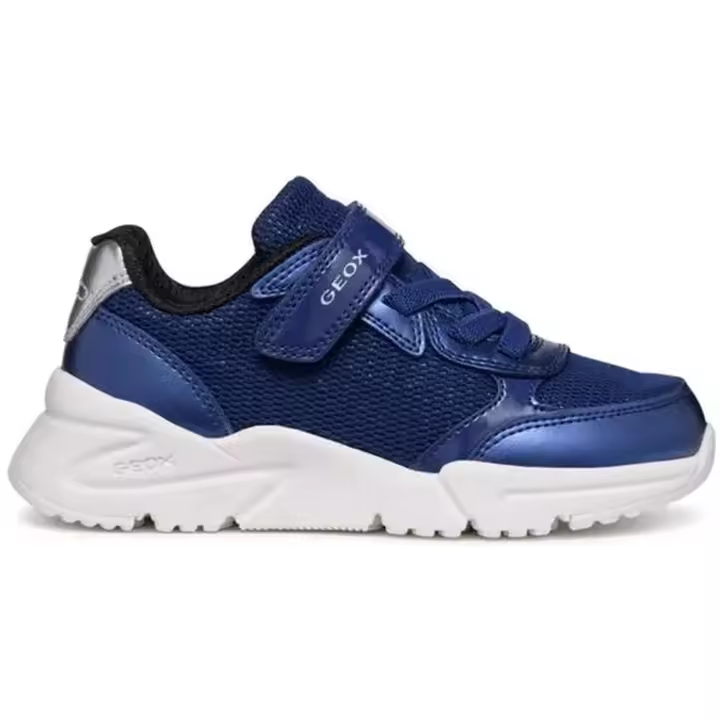 Zapatillas Geox Loftus C - Tes.Bril+Gbk Perl Infantil Azul Marino - 1