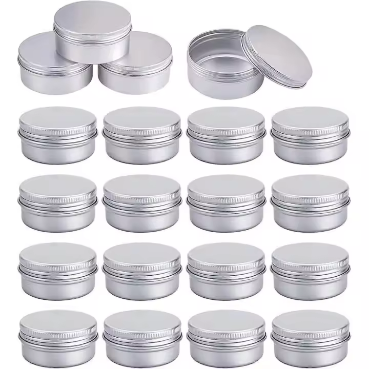 20Pcs Tarros de estañar de Aluminio 15ml-Envades de Cosméticos - 1