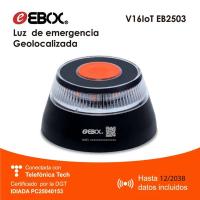 Baliza emergencia V16 conectada dgt 3.0, luz homologada, geolocalización, "PILAS INCLUIDAS", conectividad hasta 2038 Luz de emergencia - details 0