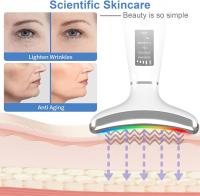 Ininstrument de Belleza para el cuello, masajeador vibratorio para eliminar gas arruello del Cuello, therapy de luz roja para Rostro y Cuello, masajeador antienvecimiento para Rostro y Cuello, masajeador facial relajante y calmante - details 3
