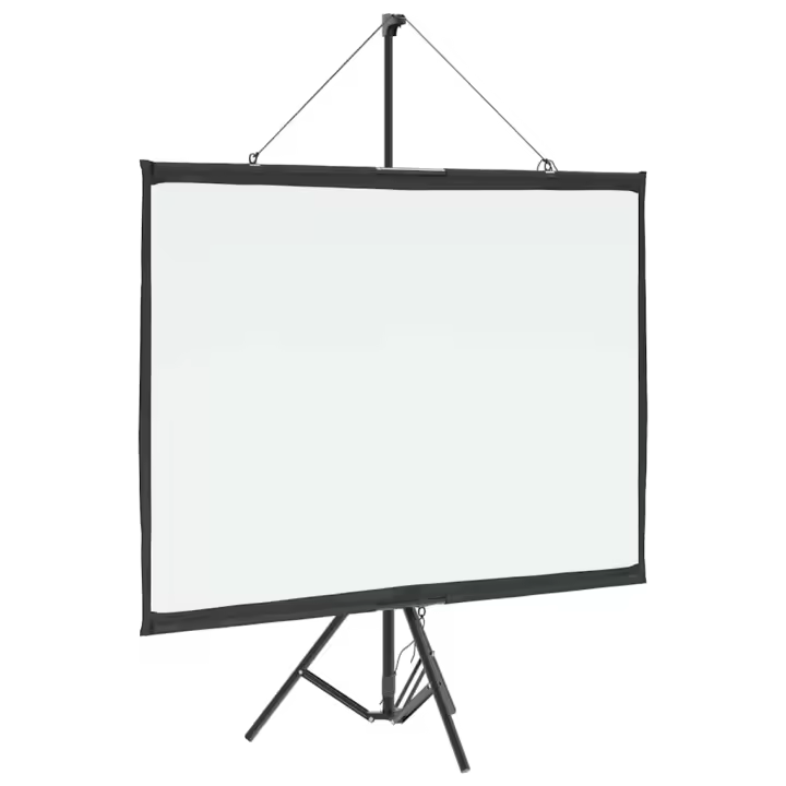 vidaXL Pantalla de proyección con trípode en dimensiones 50'' (4:3)/72'' (16:9)/50'' (16:9) y más - 1