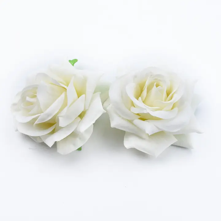 Rosa De Seda 10CM Flores Artificiales Para Boda Navidad Arches De Jardín DIY Regalo Adorno De Corona De Novia Decoración Del Hogar - 1