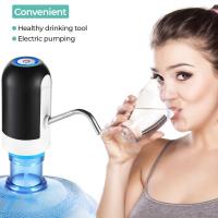Dispensador de agua eléctrico automático - Recargable con batería de iones de litio - Alta compatibilidad y fácil de usar - Incorpora 2 ADAPTADORES para garrafas comerciales de 5/6/8 litros - details 4