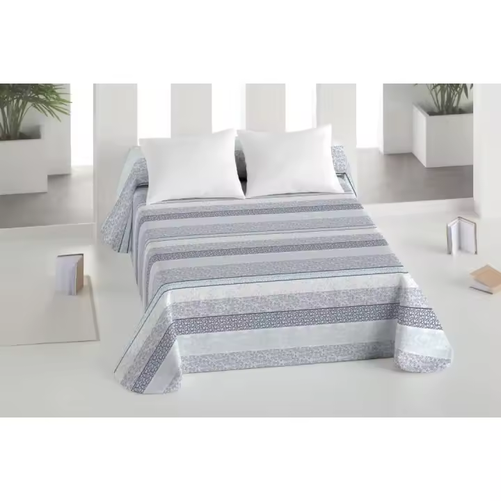 STARLEY - Colcha Bouti de Microfibra Suave con Fundas de Cojín | Diseño Ligero y Confortable para Todas las Estaciones | Para Camas de 90/105/135/150 cm | Ideal para Dormitorio Moderno y Decoración Acogedora - 1
