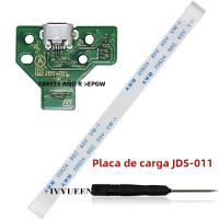 IVYUEEN Placa De Circuito De Puerto De Carga USB 12Pin JDS 011 030 040 050 Para Controlador Dualshock 4PS4 Cable Flex De Cinta - details 4