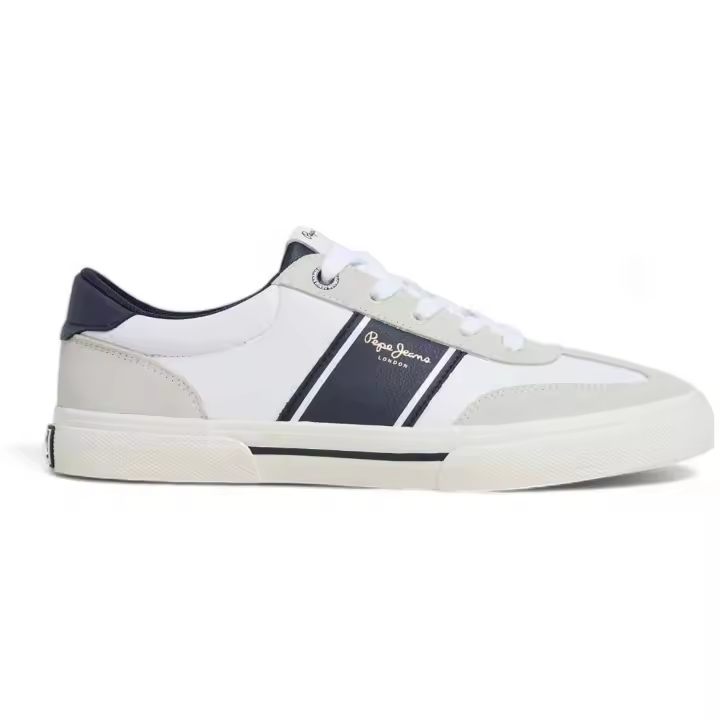 Zapatillas Pepe Jeans Kenton Club para hombre en color blanco - 1