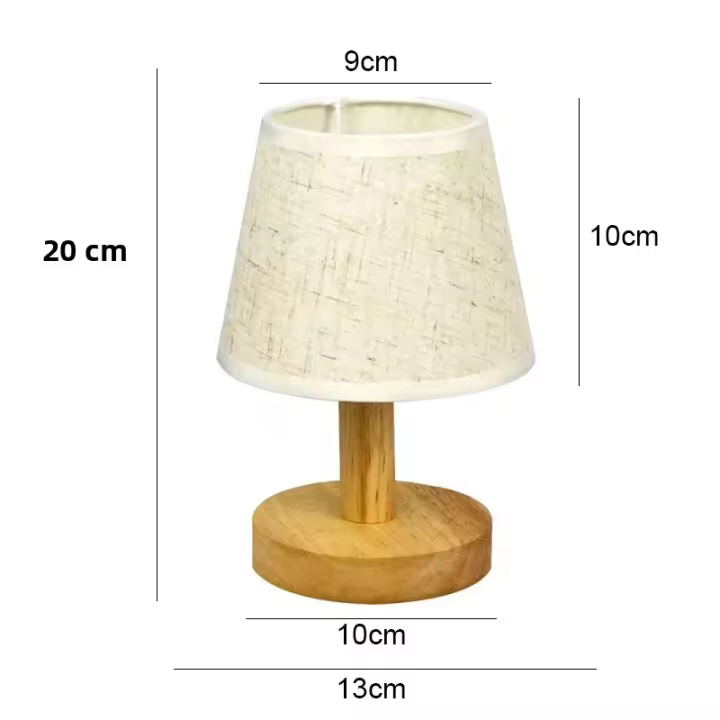 Lámpara De Mesa Nórdica Plegable Con USB 5V Y 220V Luz Nocturna Para Dormitorio Arte Ambiente Decoración Del Hogar Lámpara De Escritorio - 1