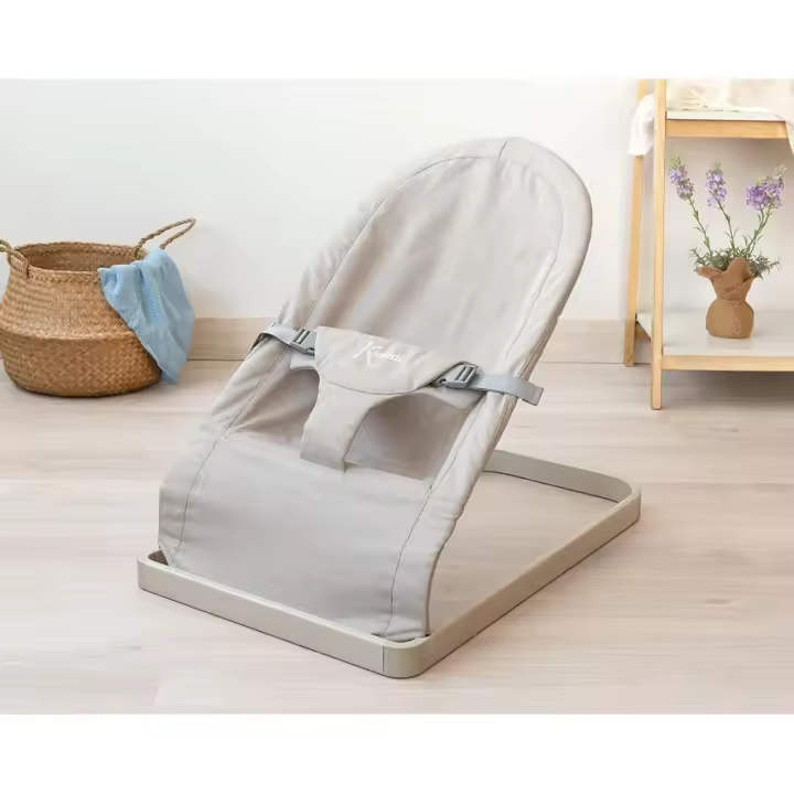 Hamaquita para Bebé, Modelo 4520, Color Gris, Acero y Poliéster, Kiokids - 1