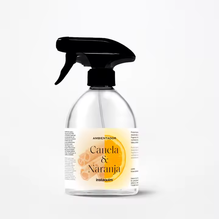 Clinn - Ambientador Canela y Naranja | 500ml y 12x500ml | Quitaolores para Hogar y Negocio - 1