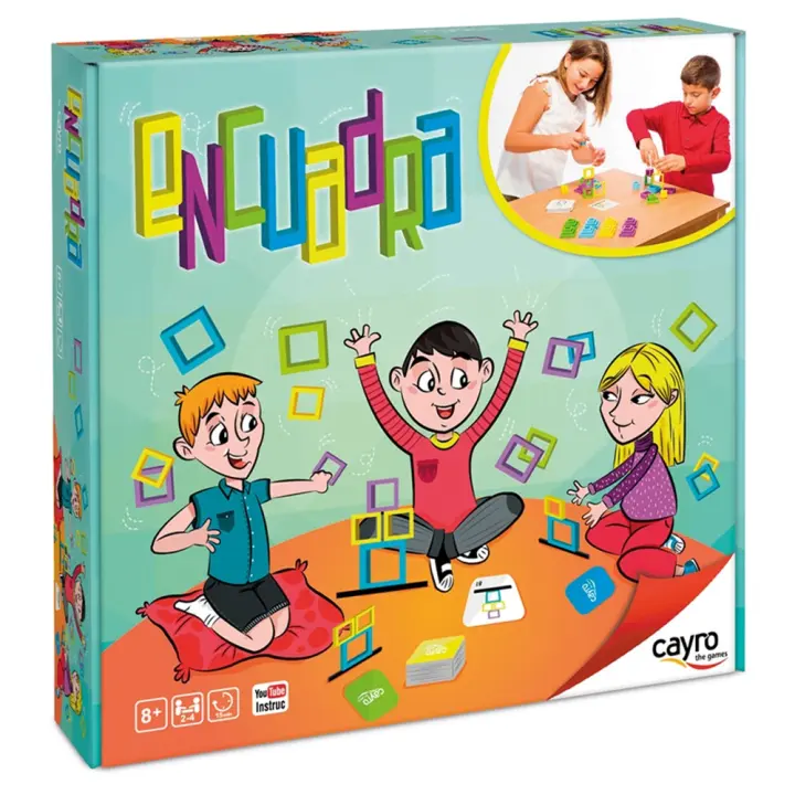Juego Encuadra ¡Se El Primero en Conseguir El Reto! (Cayro 338) - 1