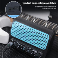 Amplificador De Guitarra Eléctrica DK 10W Pequeño Con 2 Canales Limpio Overdrive Efecto Reverb Plug And Play BT/ Auriculares - details 10