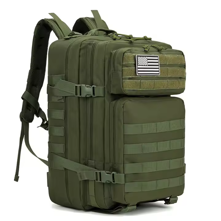 Mochila Militar 45L Impermeable Táctica Mochilas Molle Gran Paquete de Asalto para Senderismo al Aire Libre, Camping, etc - 1
