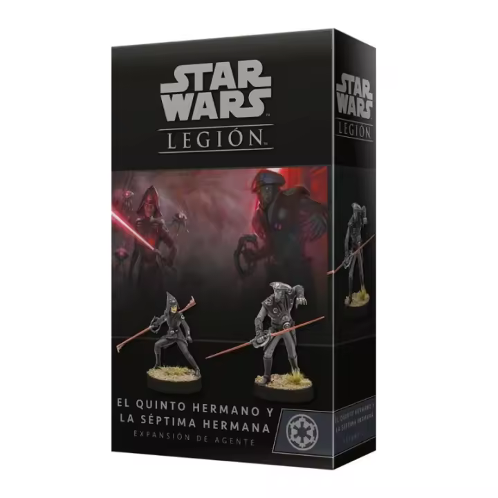 Juego de Mesa Star Wars Legion Quinto Hermano y Séptima Hermana Edad Recomendada 14 Años Miniaturas Escultadas Inquisidores - 1