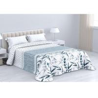 Colcha Económica y Ligera para Dormitorio, Verano Fresco - Arce Azul - details 0