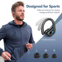 Auriculares Bluetooth TWS Inalámbricos Con Pantalla LED Micrófono De Reducción De Ruido Impermeables Para Deporte Y Oficina - details 11