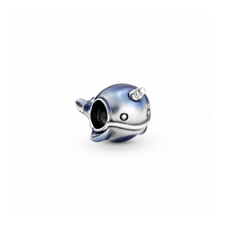 Charm en plata de ley Narval Reluciente - 798965C01 - 1