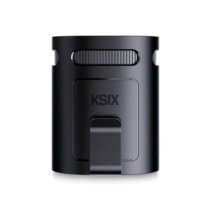 Ksix - Ventilador portátil Airgo Belt negro de 4 velocidades, multiposición (cuello, mochila o cinturón), batería — oferta en Miravia