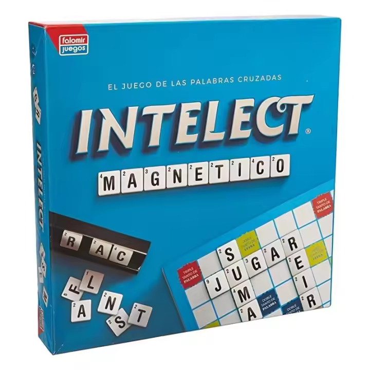 Juego de mesa Intelect magnético de falomir - el juego de las palabras cruzadas FA40068 - 1