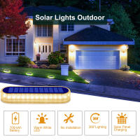 Lámpara Solar LED de 30 Luces para Jardín al Aire Libre Luz Debajo del Suelo para Decoración de Jardín Especial para Acampar Forma de Luz Solar Luminosa Fluxo Sensorial - details 0