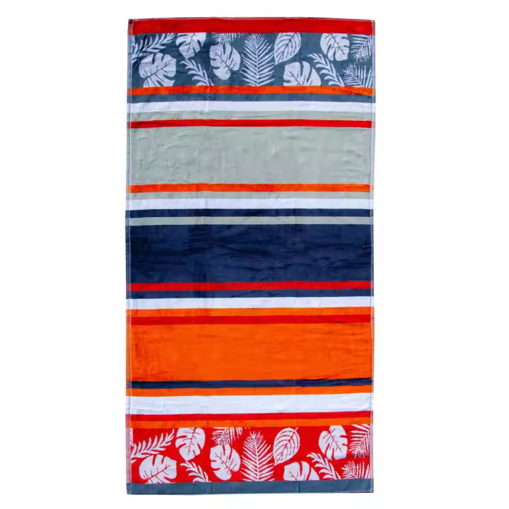 SUN & SURF Toalla de Playa Jacquard Grande 90x170 Ultra Suave Terciopelo Algodón 100% - Alta Calidad y Colores PREMIUM - 1