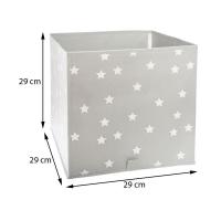Atmosphera Créateur D'intérieur Atmosphera Cesta Multiusos Infantil Gris Estrellas Organizador Juguetes - Ordena Hoy - details 2