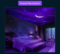 Lámpara De Proyección Galaxia Aurora Estelar Con Música Bluetooth Luz Nocturna Creativa Decoración Para Dormitorio Regalo Original - details 8