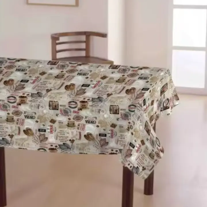Mantel Hulehule Tex - Anti manchas Tela Resinada Impermeable con Diseño exclusivo con Estampado de Granos de Cacao - CACAO - 1