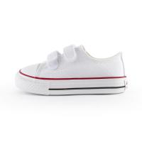 ANDY-Z AN1007 Blanco Zapatillas De Lona  con velcro  con puntera de goma - details 0