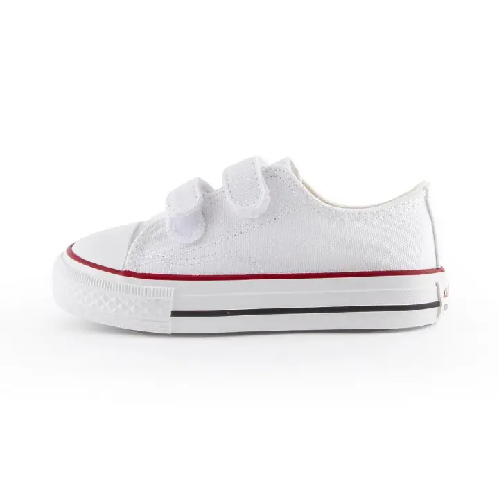 ANDY-Z AN1007 Blanco Zapatillas De Lona  con velcro  con puntera de goma - 1